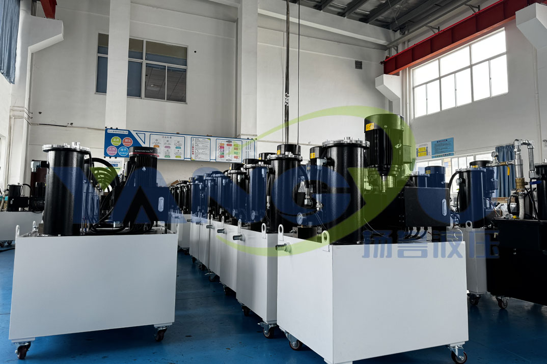 揚譽液壓中心出水過濾系統